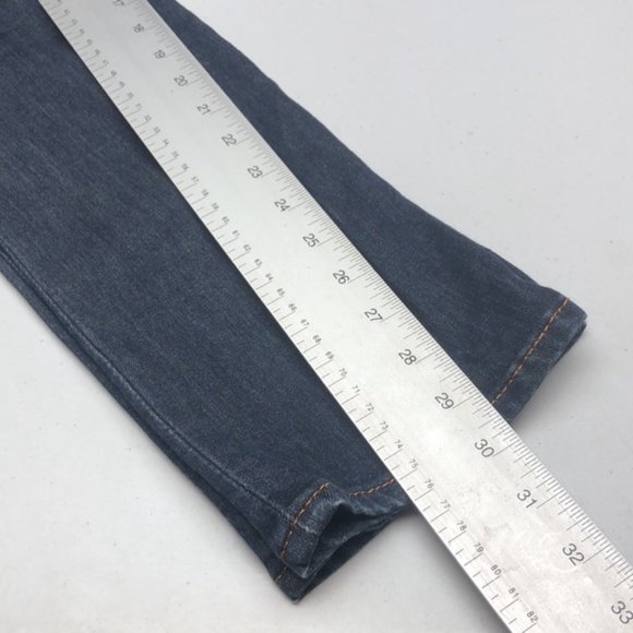 LIKE NEW TRUE RELIGION STRAIGHT JEANS 24x30 MADE IN USA 🇺🇸 - Picture 9 of 10